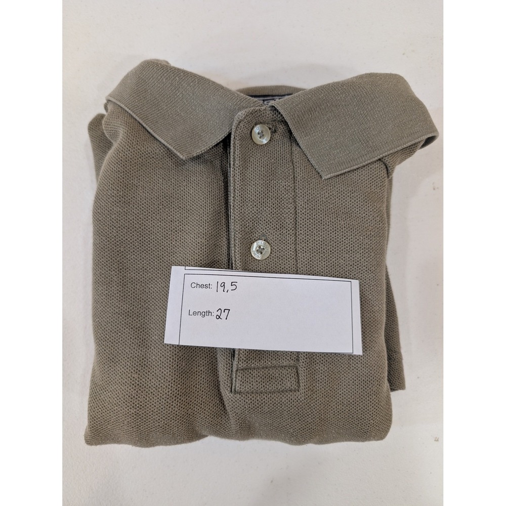 Polo‎ Ralph Lauren Mens Short Sleeve Polo Shirt Classic Fit Olive Green Large - Picture 5 of 5